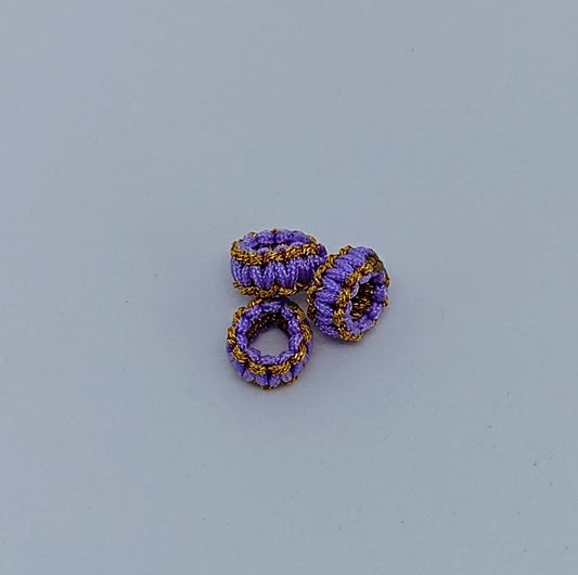 Fastener Purple Gold