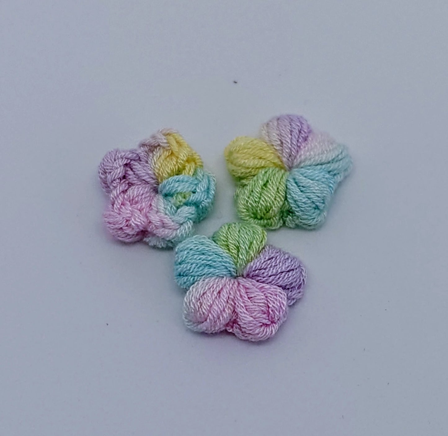 Pastel colored flower